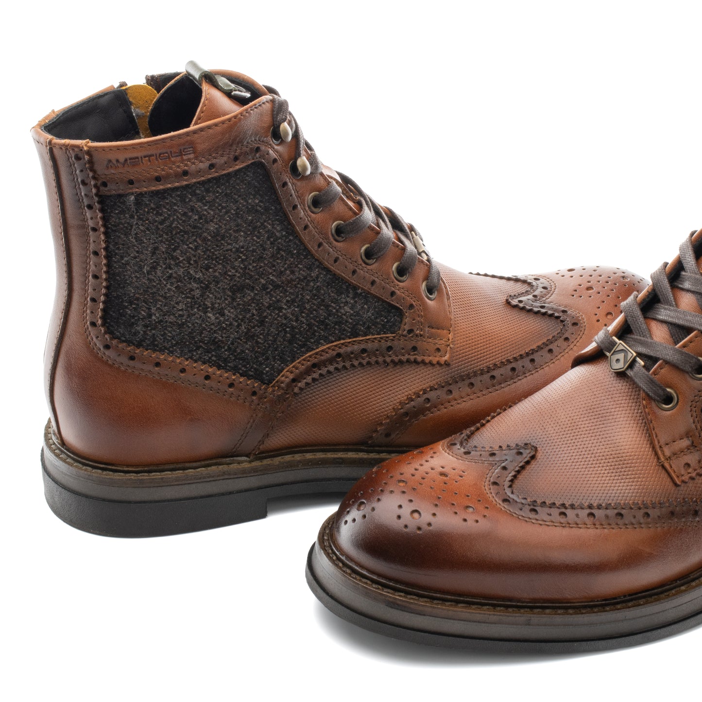 Ambitious Men’s Lace Up Brogue Boot