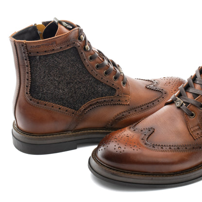 Ambitious Men’s Lace Up Brogue Boot
