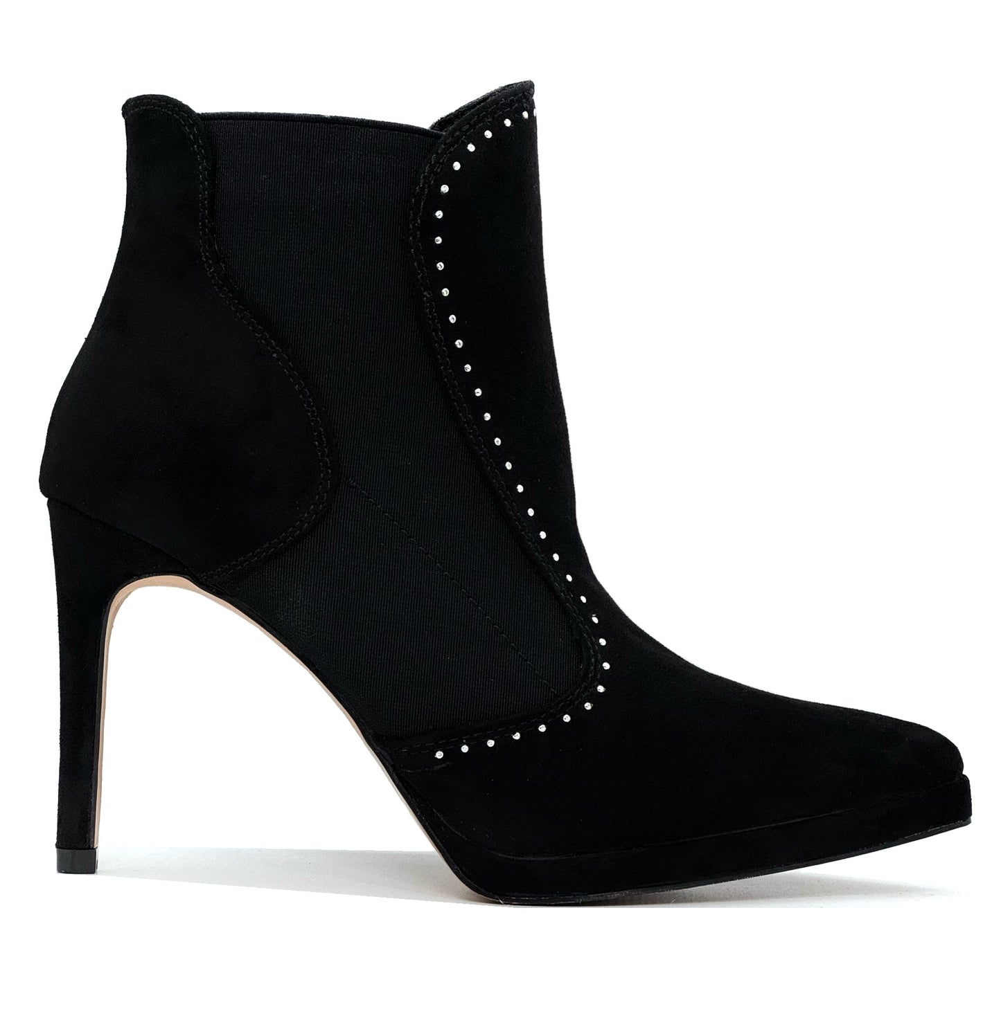 Ravel Polla Ladies Slim Heel Elastic Side Ankle Boot