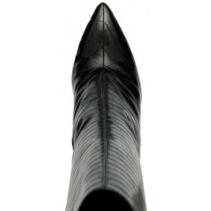 Ravel Gibson Ladies Slim Heel Croco Long Boot