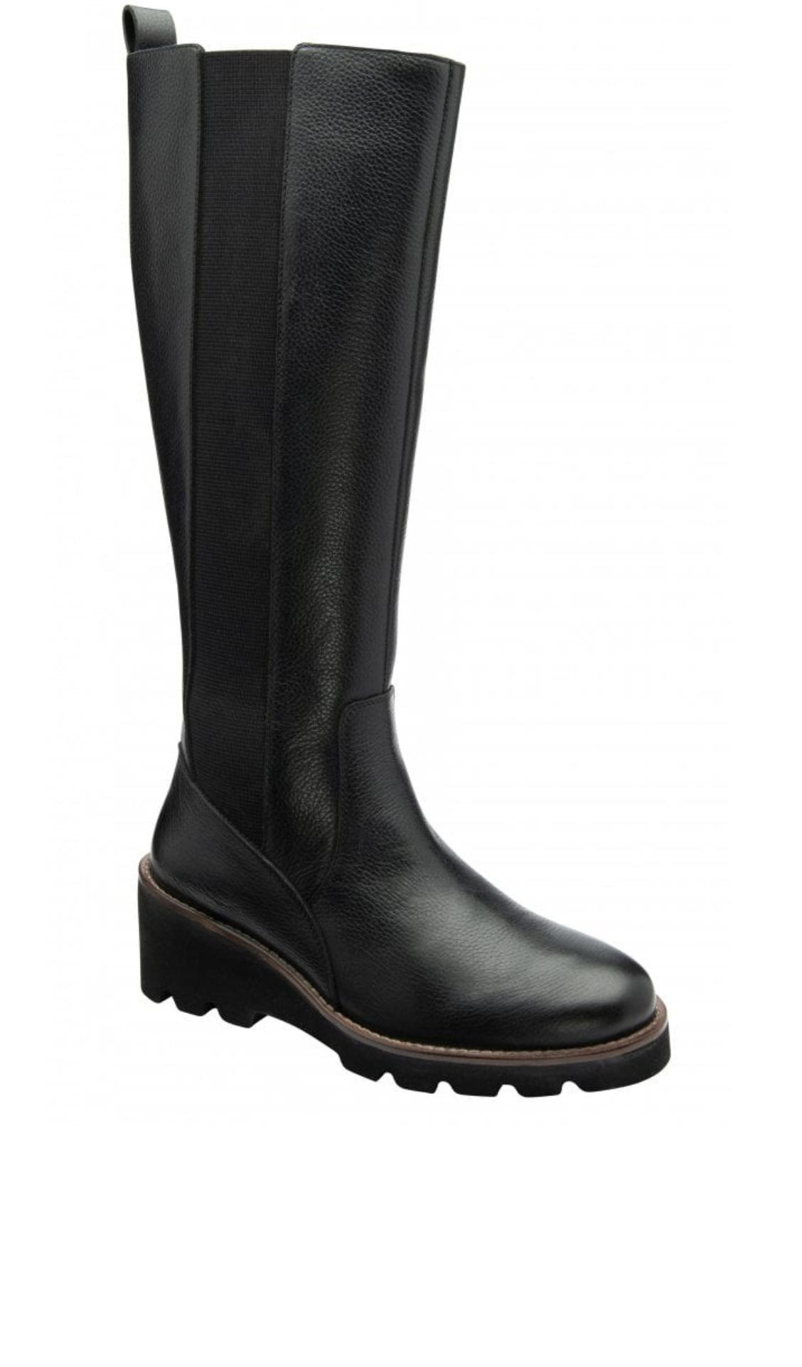 Lotus Wrenley Ladies Wedge Heel Long Boot