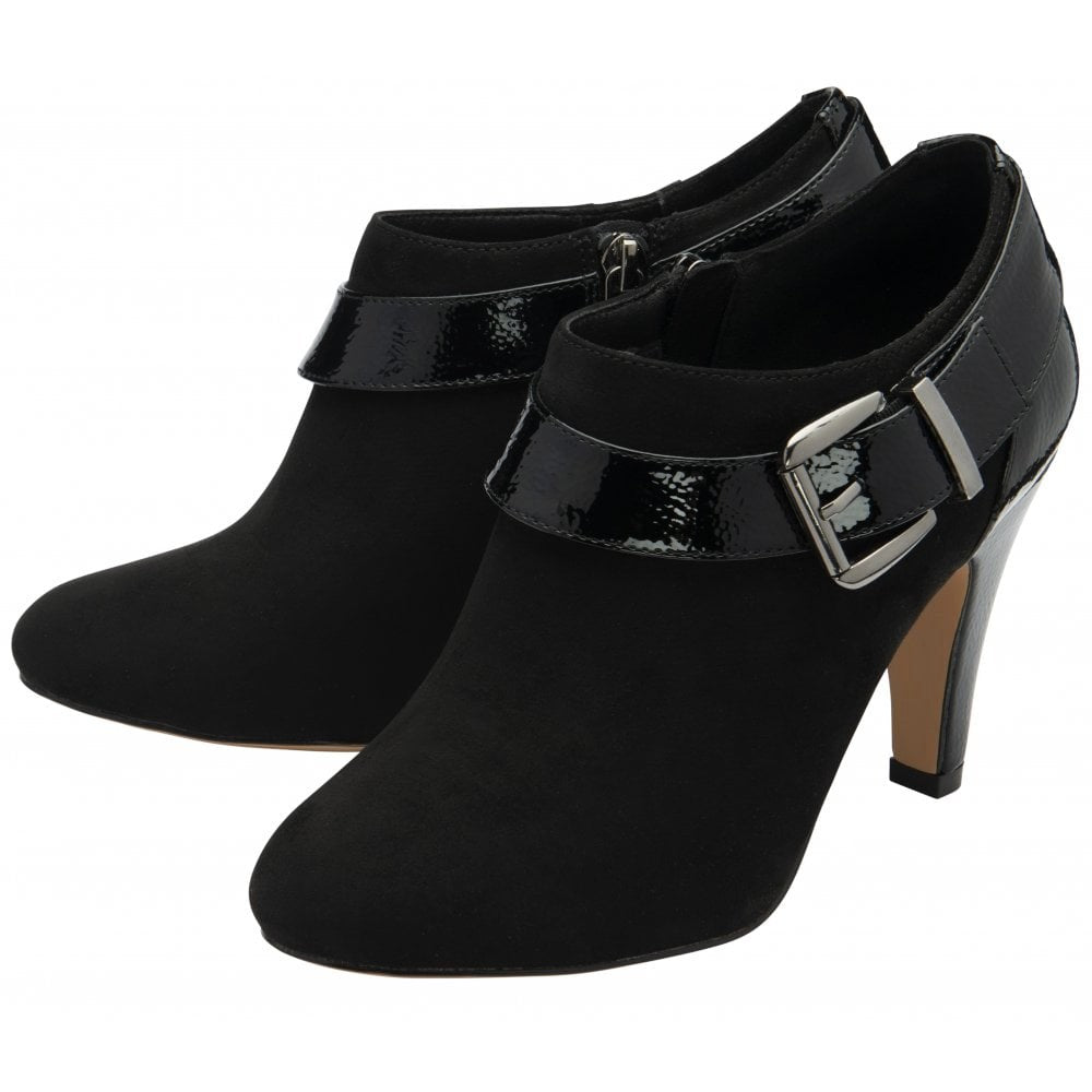 Lotus Zyla Ladies Buckle Trim Shoe Boot