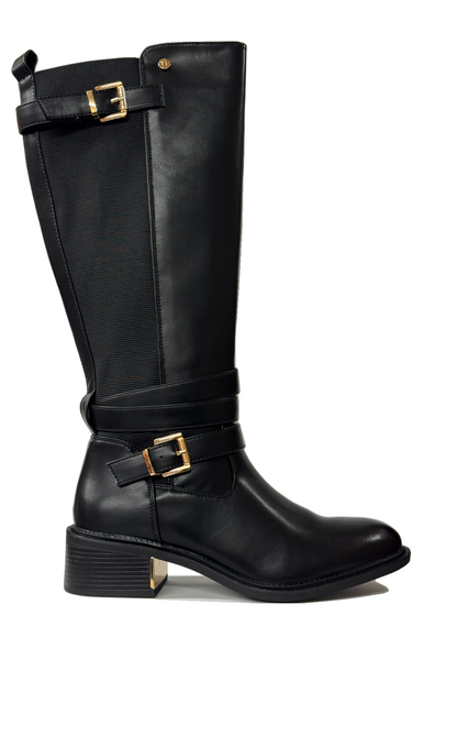 Lotus Freya Ladies Buckle Trim Long Boot