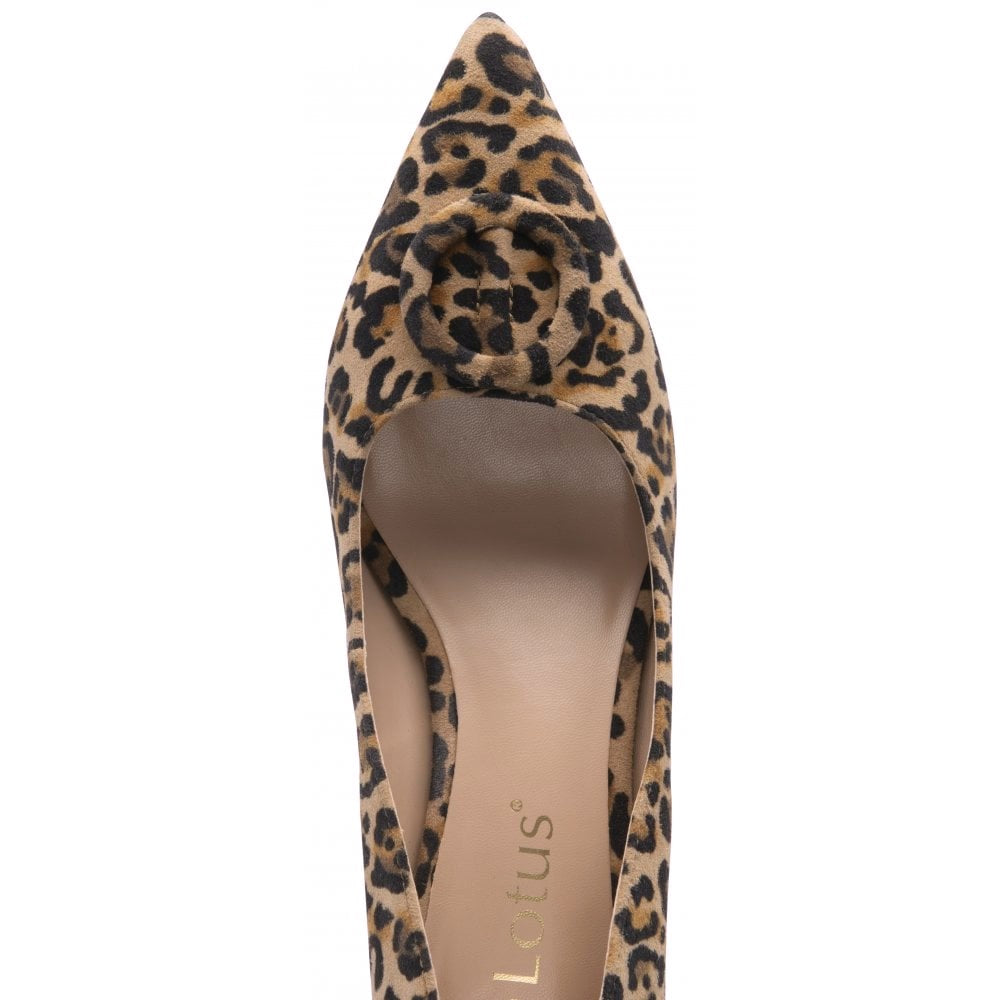 Lotus Henley Ladies Slim Heel Court Shoe