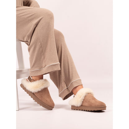 Lunar Nevis Ladies Cosy Lined Slipper