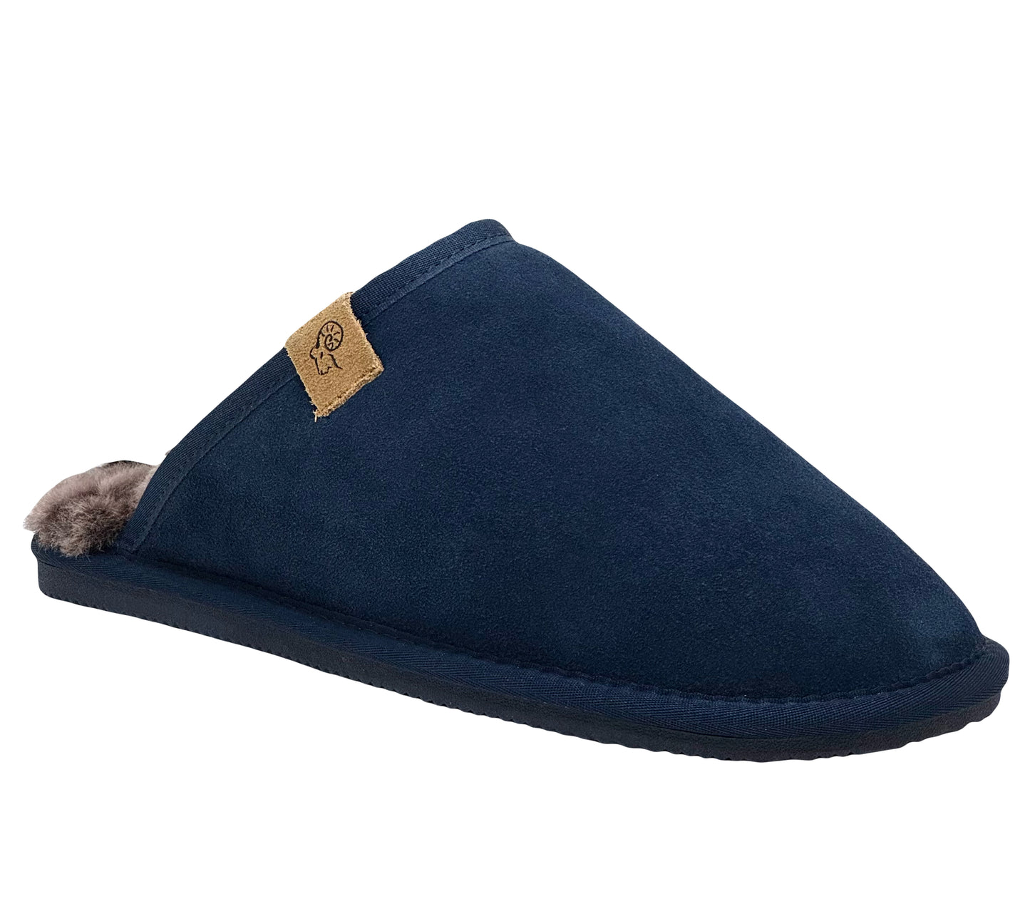 EC Ellis Gen'ts Sheepskin backless Slipper
