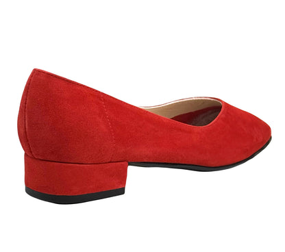 HB Ladies Chisel Toe Low Heel Pump