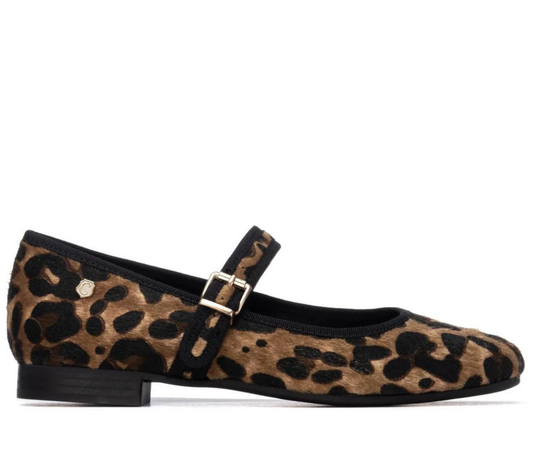 Carmela Ladies Leopard Print Mary Jane Shoe
