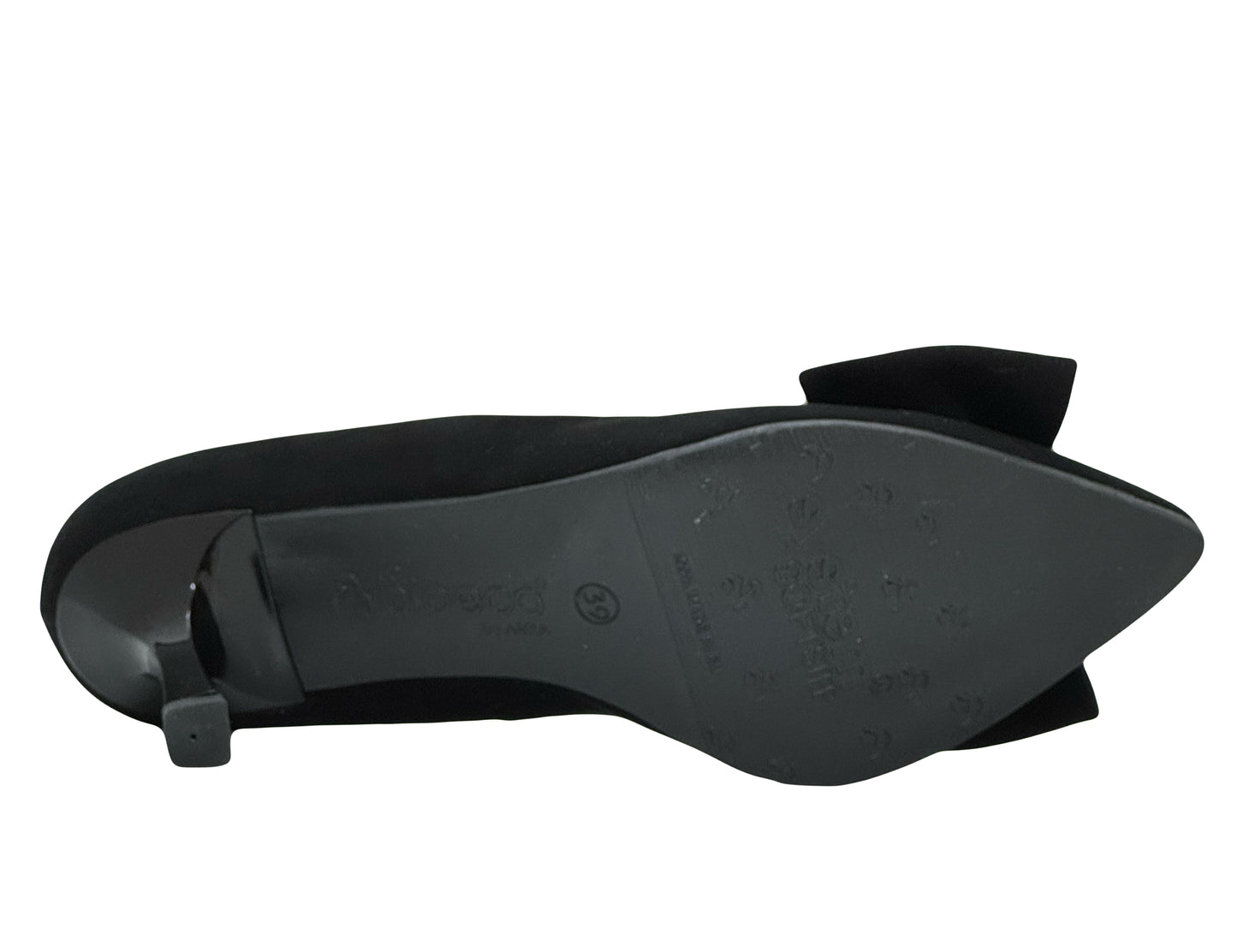 Bioeco Ladies Bow From Slim Heel Court Shoe