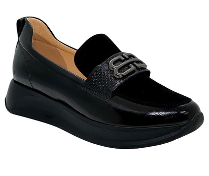 Bioeco Ladies Tab Front Flatform Loafer