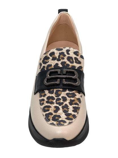 Bioeco Ladies Tab Front Flatfom Loafer