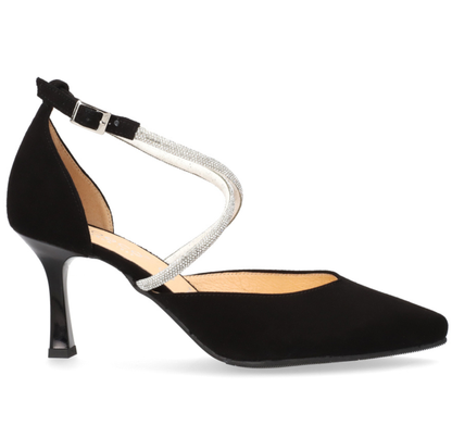 Bioeco Ladies Diamante Strap Slim Court