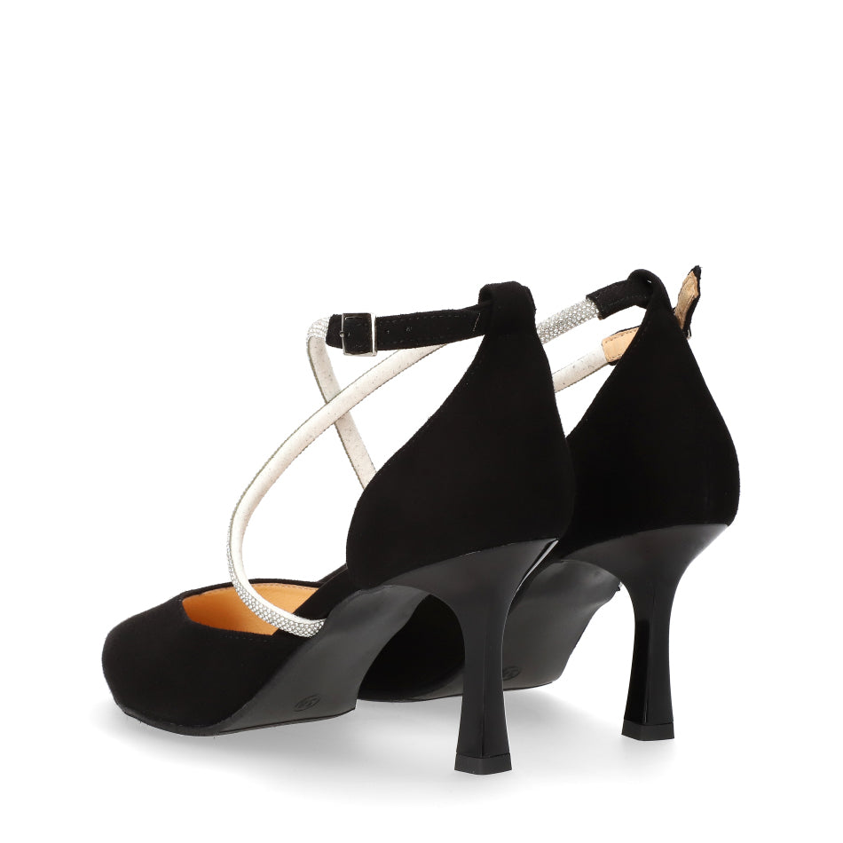 Bioeco Ladies Diamante Strap Slim Court