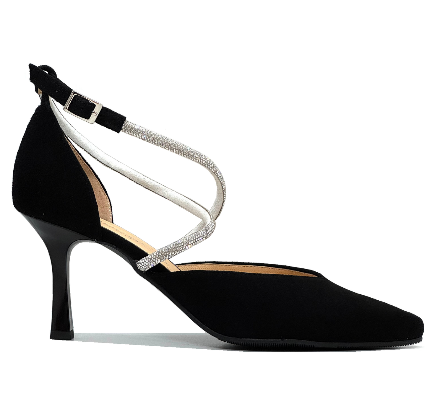 Bioeco Ladies Diamante Strap Slim Court