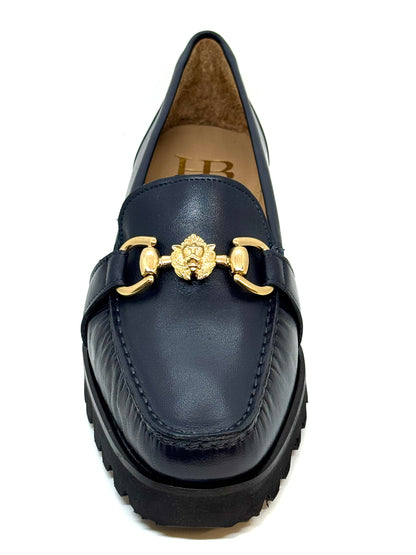HB Shoes Lions Head Abetone Sole Ladies Loafer
