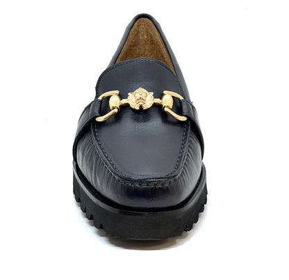 HB Shoes Lions Head Abetone Sole Ladies Loafer