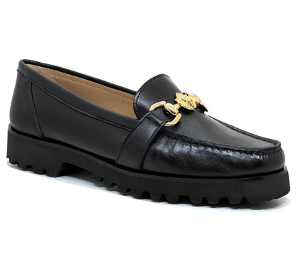 HB Shoes Lions Head Abetone Sole Ladies Loafer