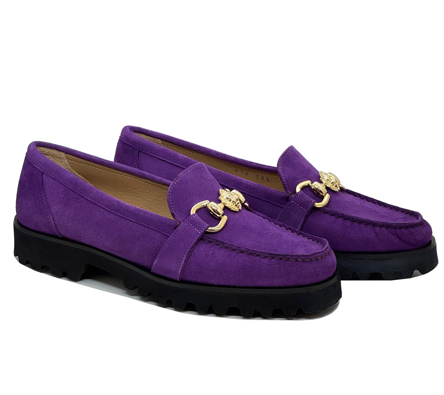HB Shoes Lions Head Abetone Sole Ladies Loafer