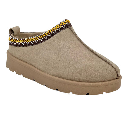 No Doubt Shoes Faux Suede Backless Slipper