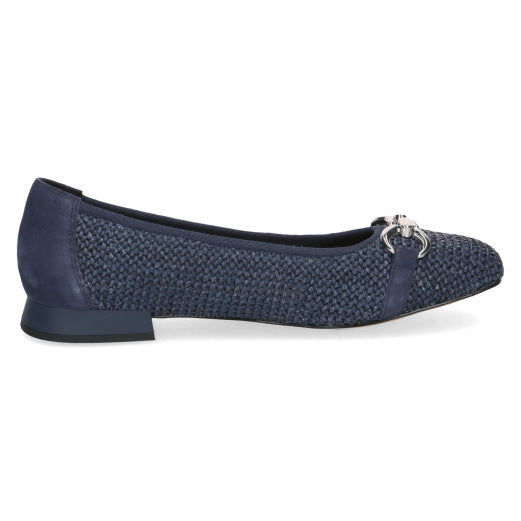 Caprice ladies Snaffle Trim Low Heel Pump