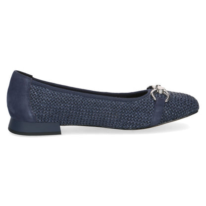 Caprice ladies Snaffle Trim Low Heel Pump