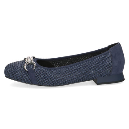 Caprice ladies Snaffle Trim Low Heel Pump