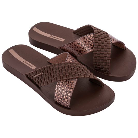 Ipanema Sense Slide 27214-BP207 Brown Sandal