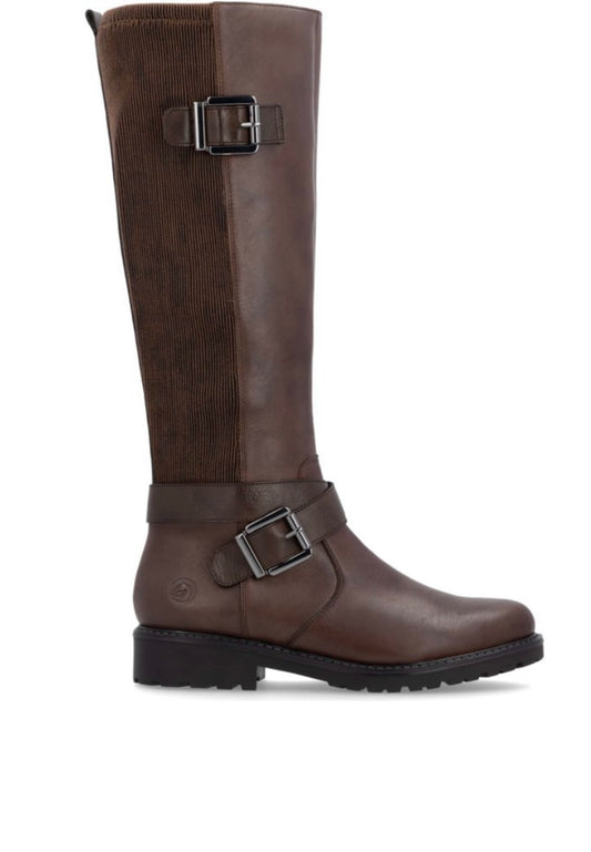Remonte Ladies Long Buckle Boot
