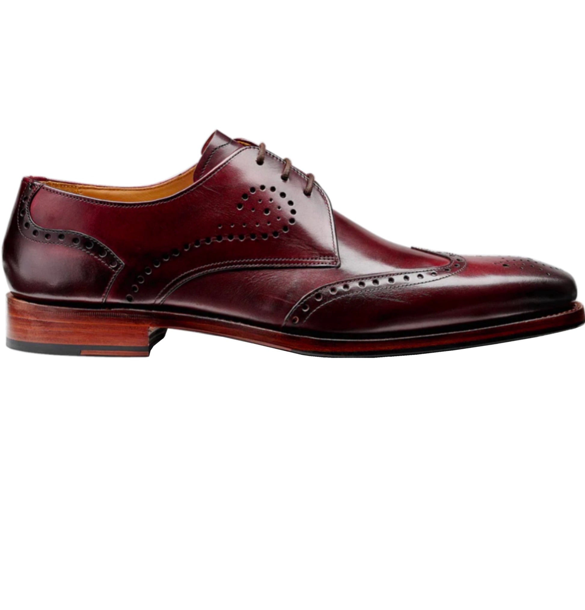 Barker George Burgundy – Hobson Shoes