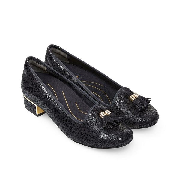 Van Dal Thurlo Ladies Tassle Front Shoe