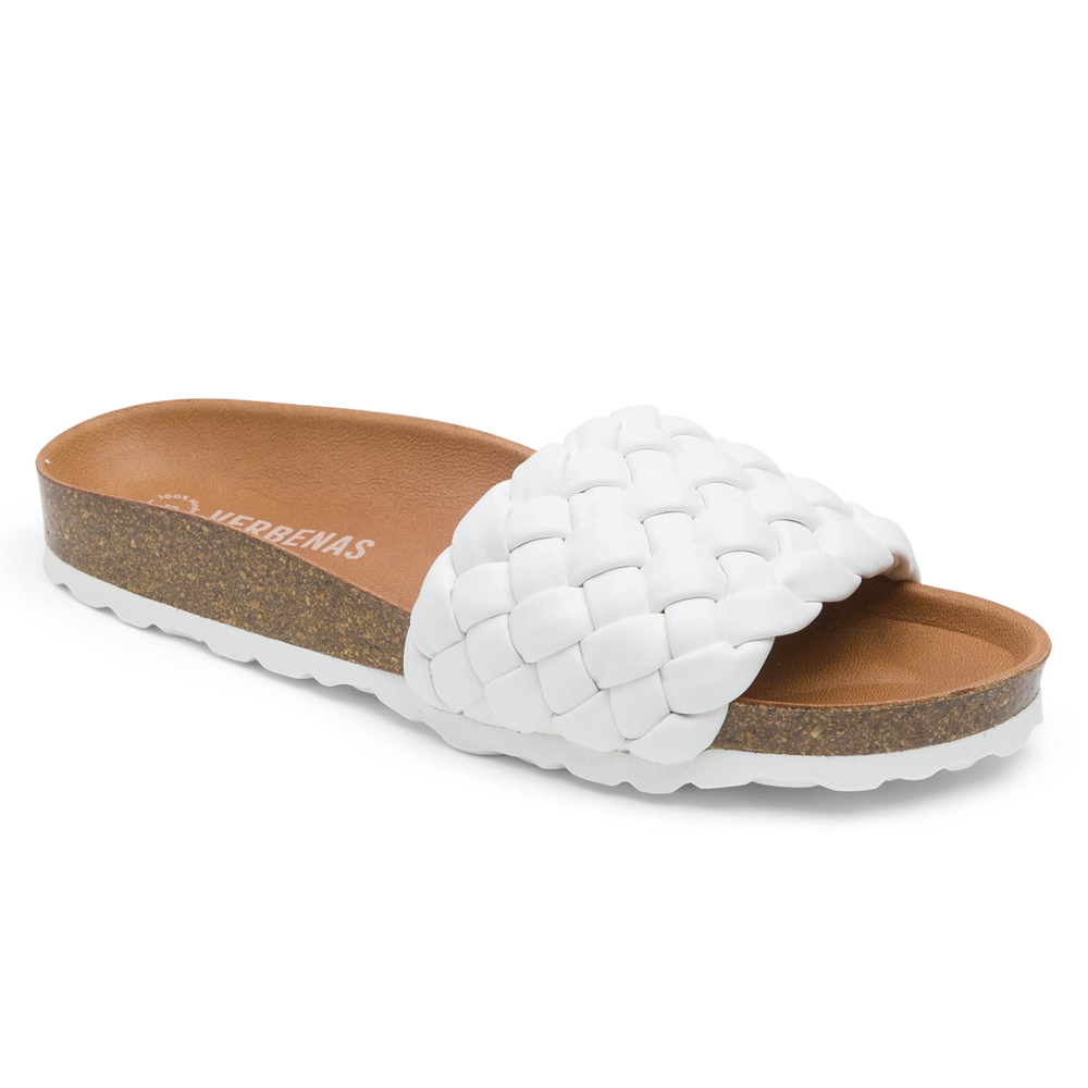 Verbenas Rica Trenza 3300790260 White Sandal