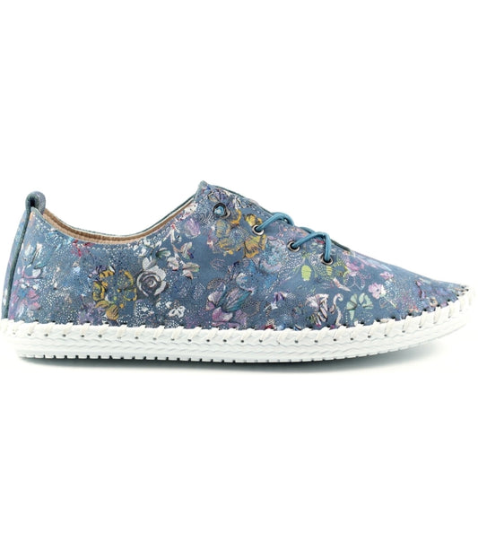 Lunar Exbury Ladies Floral Print soft Casual Shoe