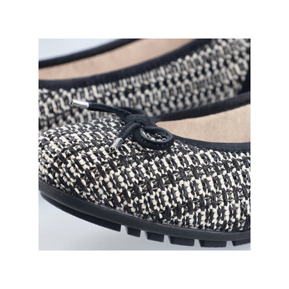 Rieker Ladies Woven Upper Flat Ballet Pump
