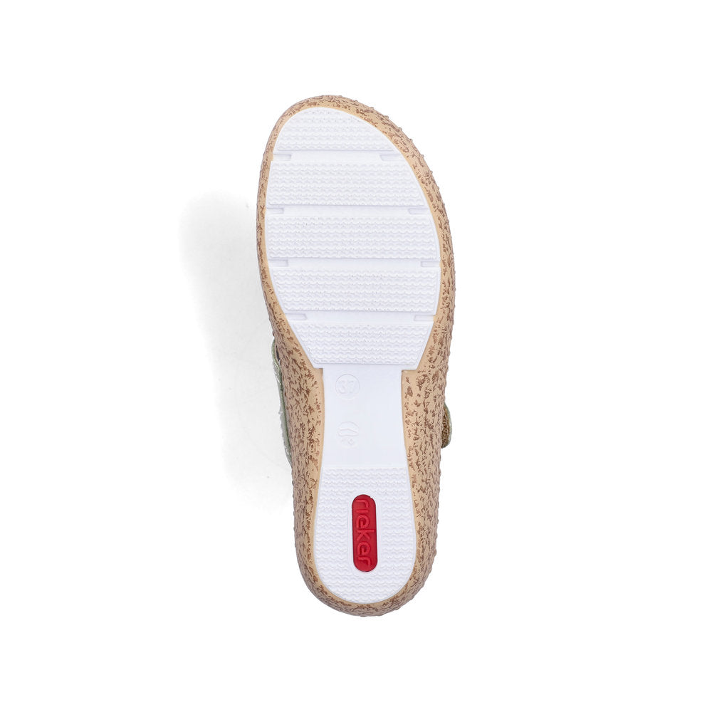 Rieker Ladies Velcro Strap Mary Jane