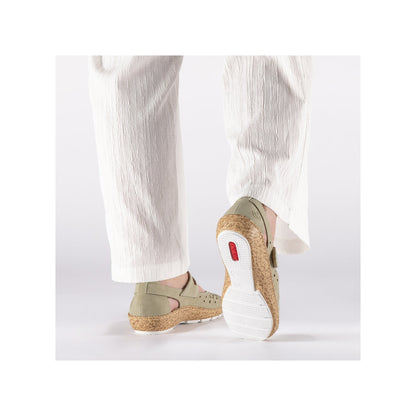 Rieker Ladies Velcro Strap Mary Jane