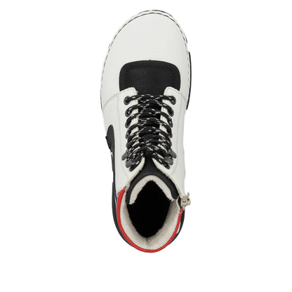Rieker Angela 45904-60 White Boot