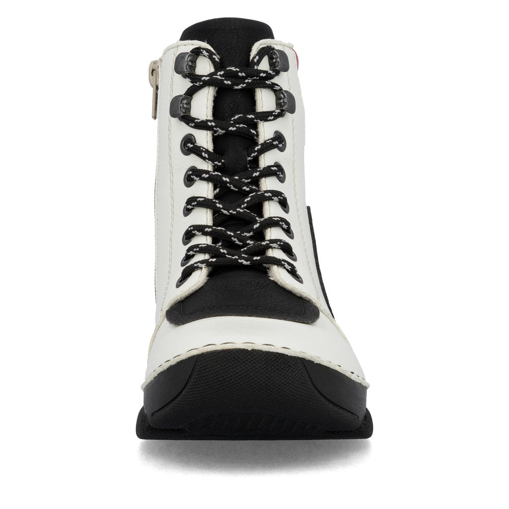 Rieker Angela 45904-60 White Boot