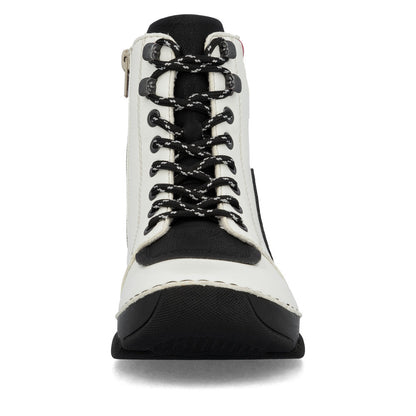 Rieker Angela 45904-60 White Boot