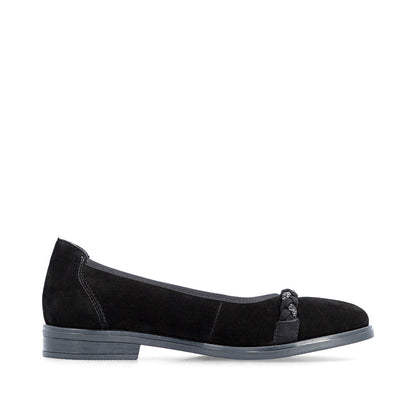 Rieker 46257-00 Black Shoe
