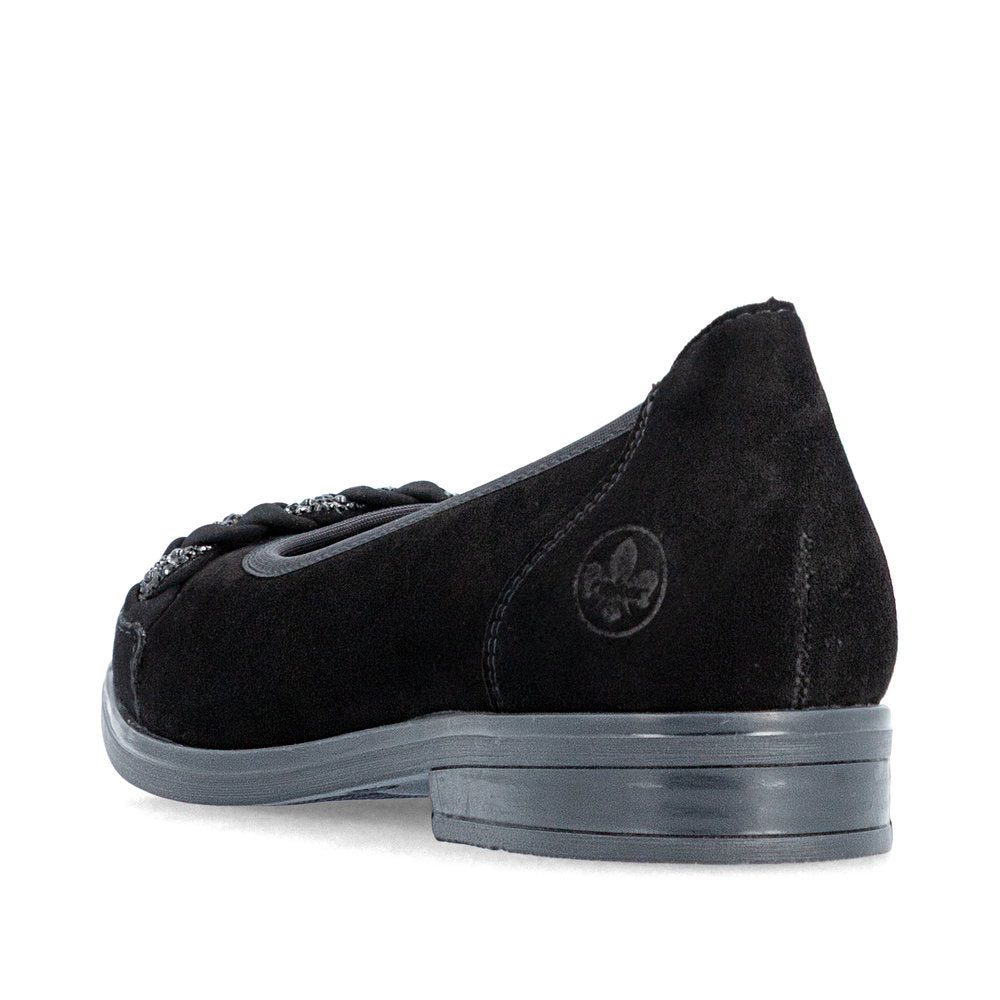Rieker 46257-00 Black Shoe