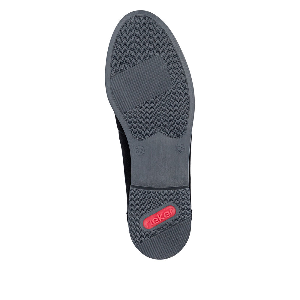 Rieker 46257-00 Black Shoe