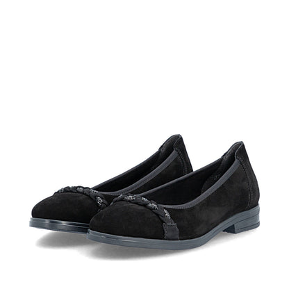 Rieker 46257-00 Black Shoe