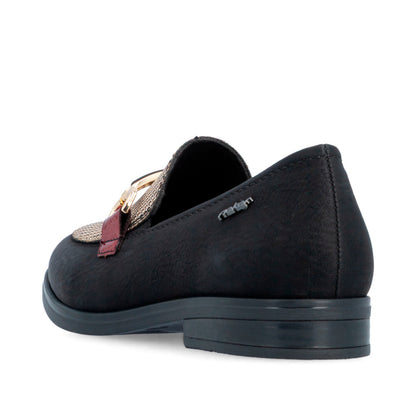 Rieker 46264-00 Black Shoe