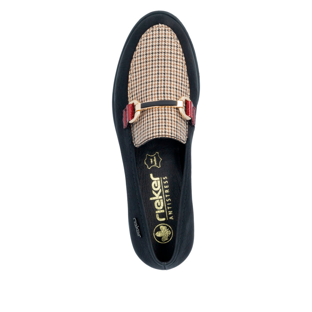 Rieker 46264-00 Black Shoe