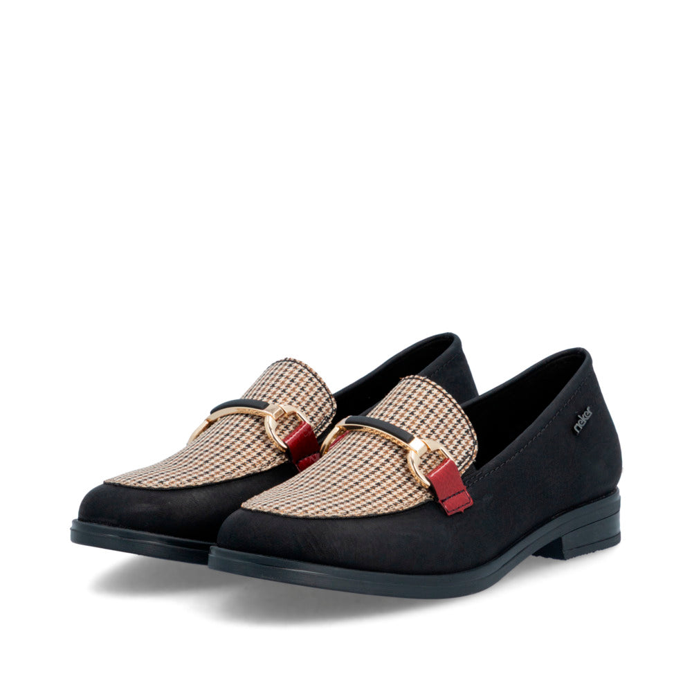 Rieker 46264-00 Black Shoe