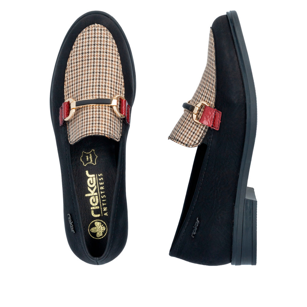Rieker 46264-00 Black Shoe