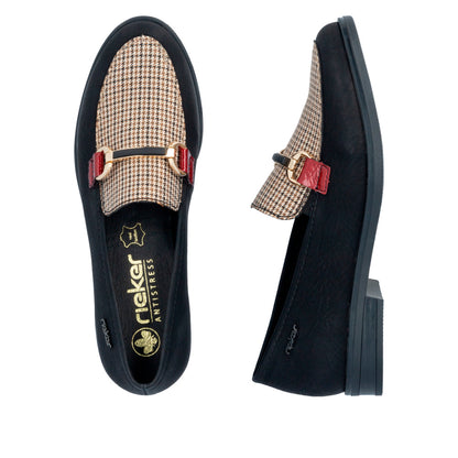 Rieker 46264-00 Black Shoe