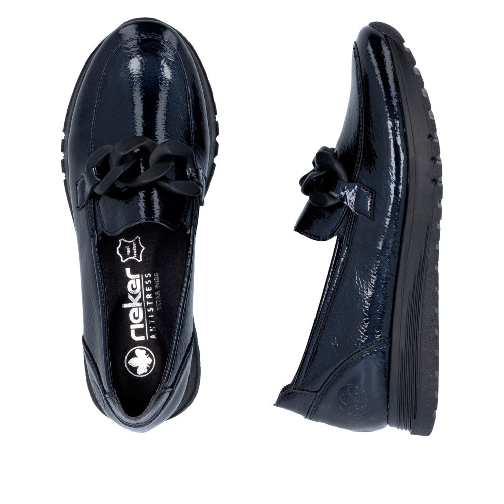 Rieker 49051-14 Blue Shoe