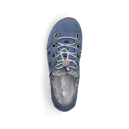 Rieker Angela 55956-10 Blue Shoe
