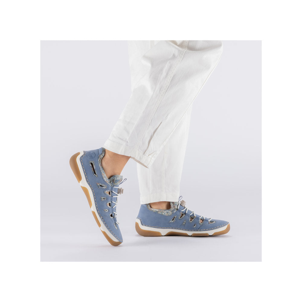Rieker Angela 55956-10 Blue Shoe